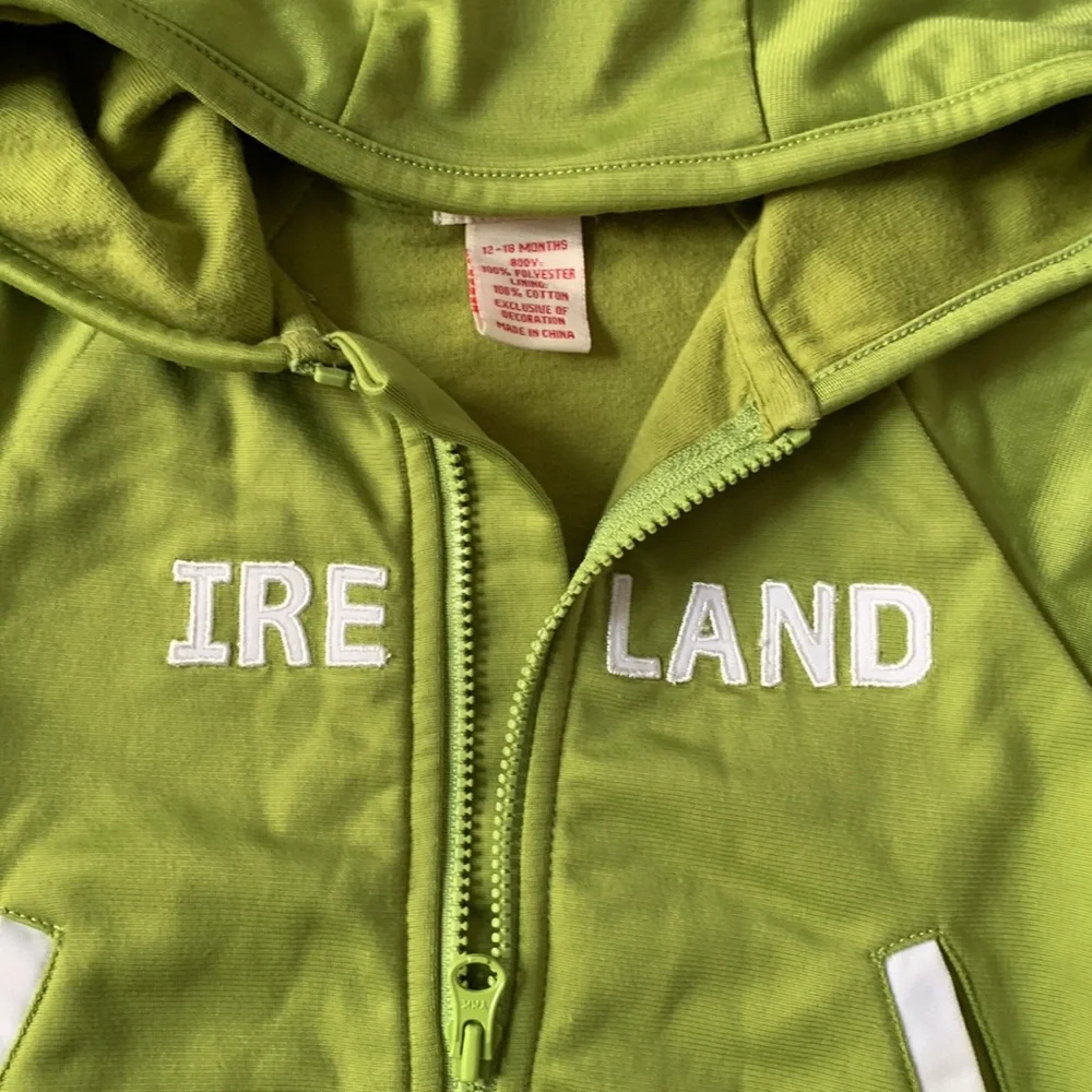 Ireland Toddler Hoodie Jacket